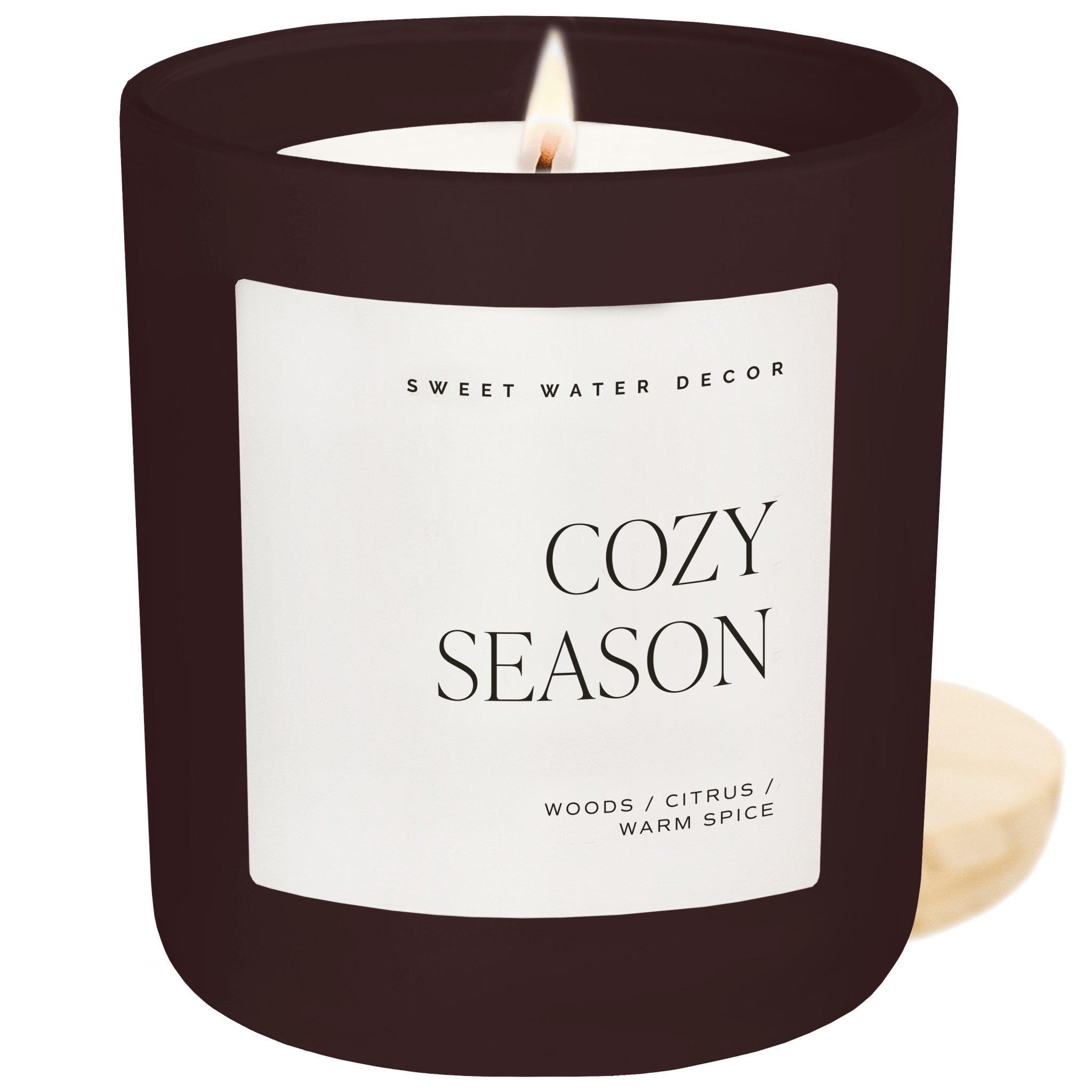 CL164-COZY-SEASON-BROWN-15OZ-MATTE-WOOD-LID-CANDLE-2025-SWEET-WATER-DECOR-WB